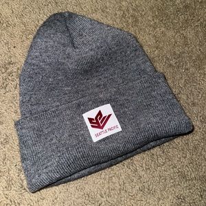 Thick comfortable beanie from Settle Pacific University